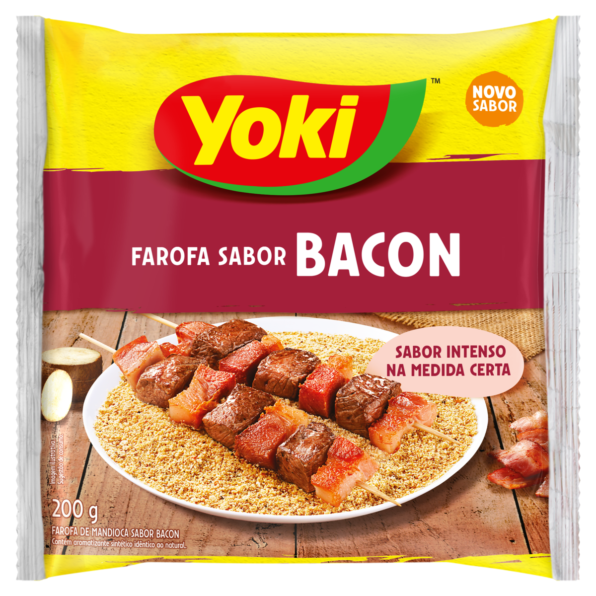 imagem de Farofa Yoki Bacon 200G