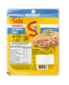 imagem de File Mignon Sadia Cozido Fatiado Resfriado 180G