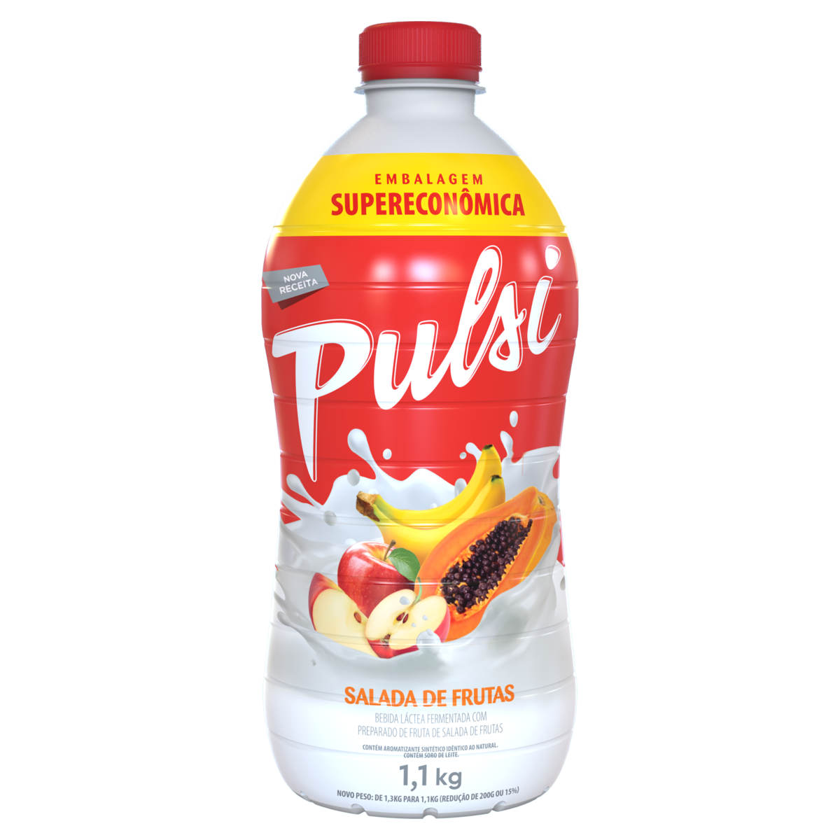 imagem de Bebida Lactea Trevinho Pulsi Frutas 1,1L