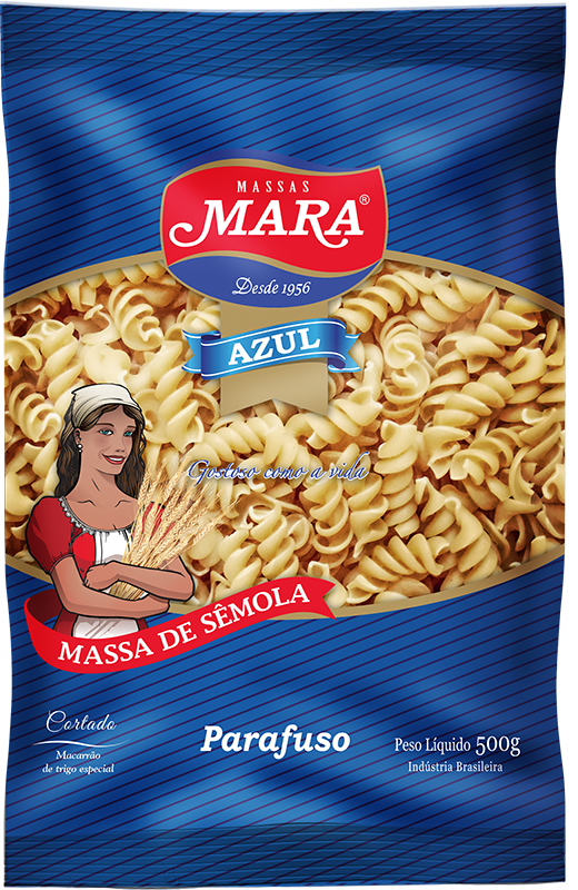 imagem de Macarrao Mara Azul Parafuso 500G