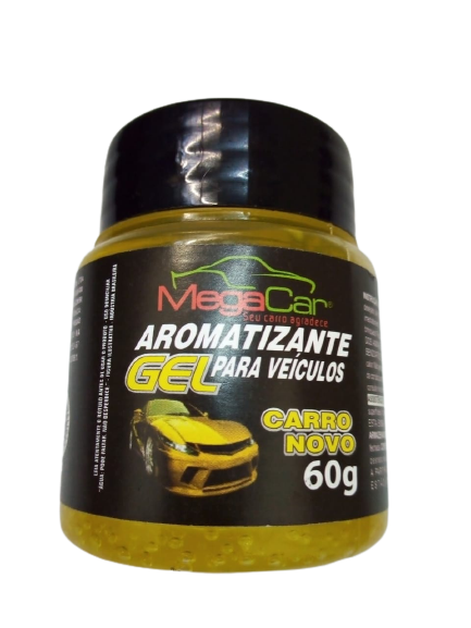 imagem de Aromatizante Megacar 60G Gel Carro Novo