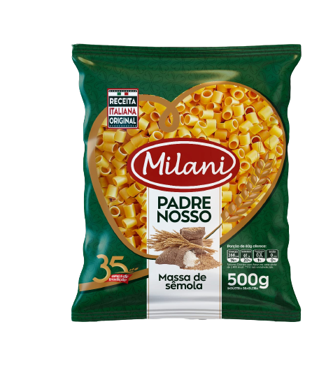 imagem de Macarrao Milani Semola Padre Nosso 500G