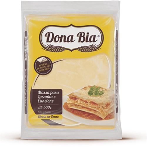 imagem de Massa Lasanha Dona Bia 500G