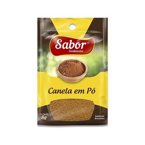 imagem de Canela Sabor Em Po Pacote 8G