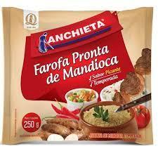 imagem de Farofa Mandioca Anchieta Picante 250G