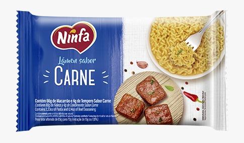 imagem de Macarrao Instantaneo Ninfa Carne 70G