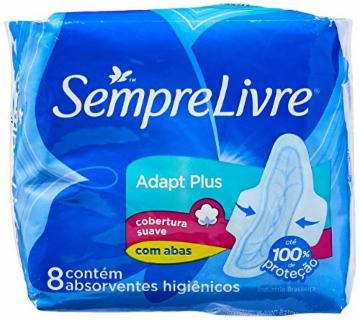 imagem de Absorvente S Livre Adapote T Contro Sve Com  8 Com Ab
