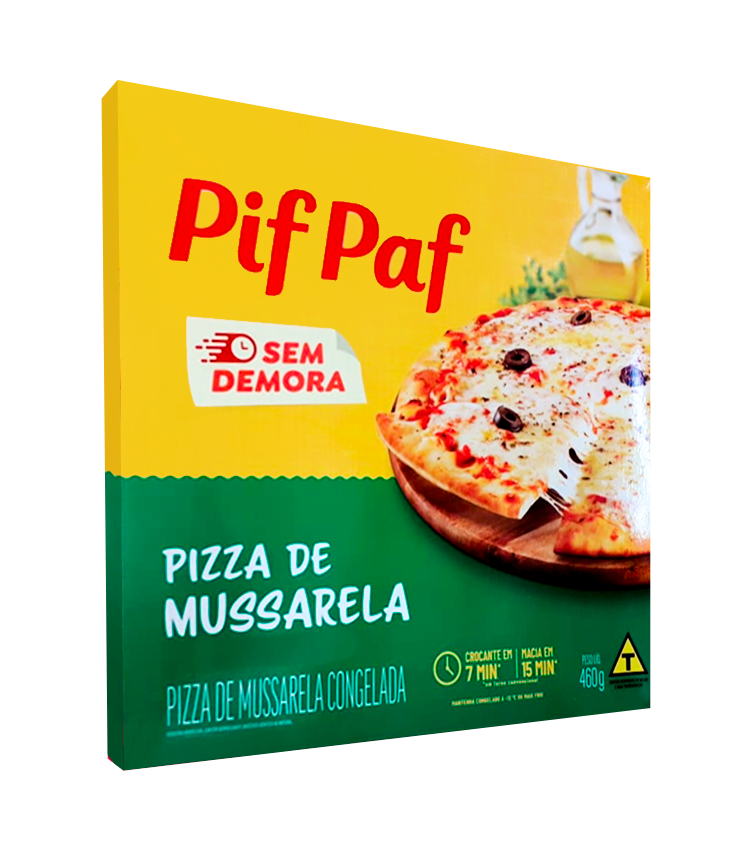 imagem de Pizza Pif Paf Mucarela 460G