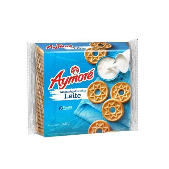 imagem de Biscoito Aymore Amant Leite 248G