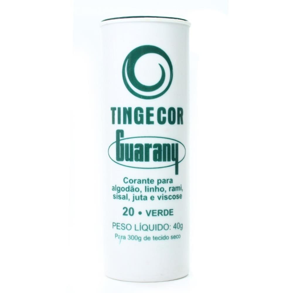 imagem de Tintol Guarany 40G Numero 20 Verde