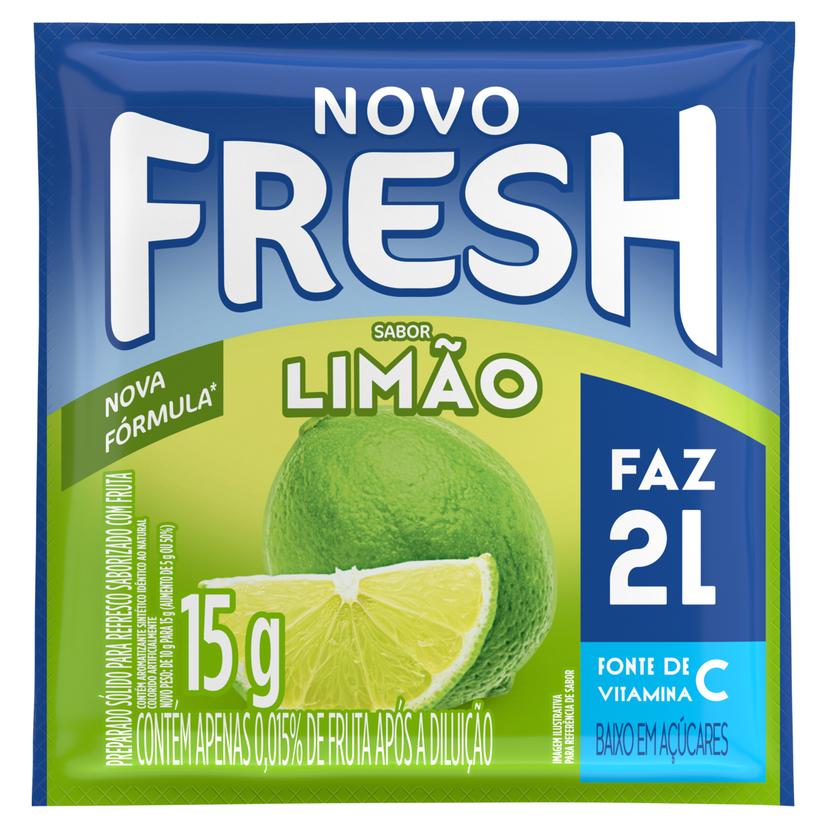 imagem de Refresco Fresh Limao Faz 2L 15G