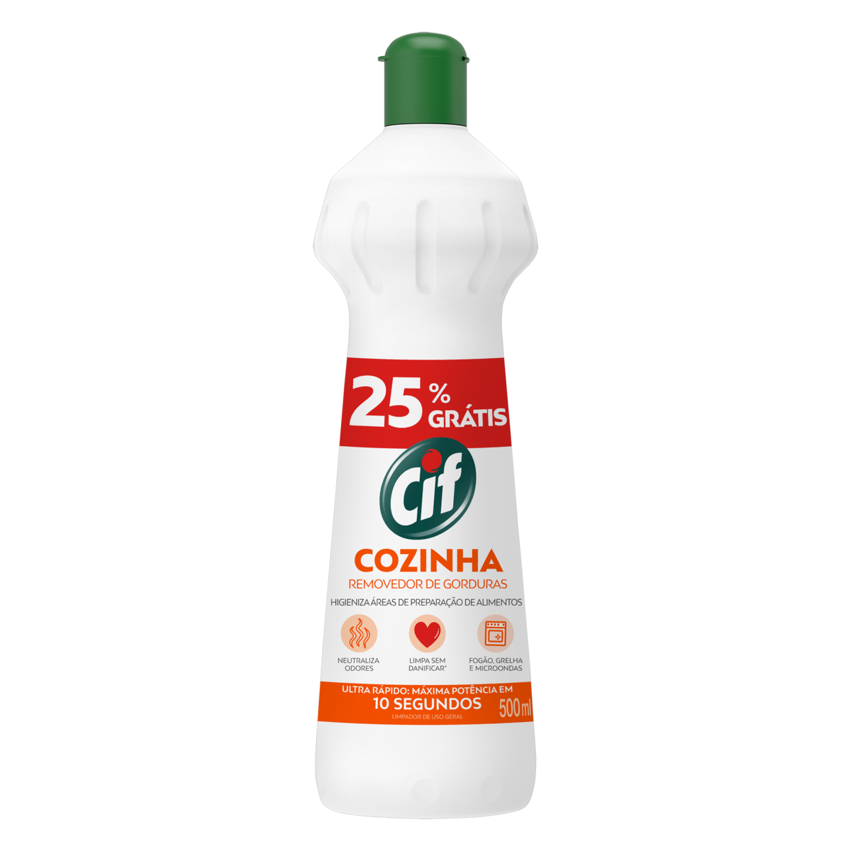 imagem de Desengordurante Cif Cozinha 25% Gratis 500Ml