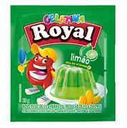 imagem de Gelatina Royal Tradicional Limao 25G