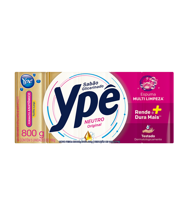 imagem de Sabao Em Barra Ype Neutro 800G