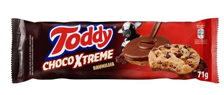 imagem de Biscoito Toddy Cookies Chocoxtreme Baunilha 71G