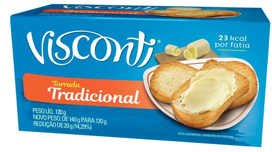 imagem de Torrada Visconti Tradicional 120G