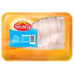 imagem de Carne Frango Seara Meio Asa Congelado Bandeija 1Kg