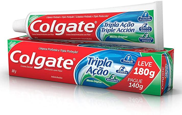 imagem de Creme Dental Colgate 180G Tripla Acao