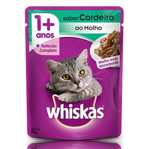 imagem de Racao Whiskas Ad Sache Cordeiro 85G