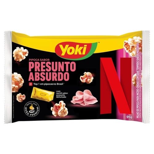 imagem de Pipoca Micro Yoki Presunto Defumado 95G