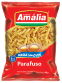 imagem de Macarrao Santa Amalia Ovos Parafuso 500G
