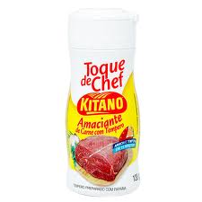 imagem de Tempero Kitano Toque Chef Amaciante Carne 120G