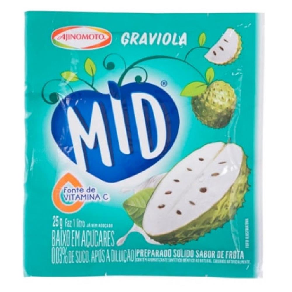 imagem de Refresco Ajinomoto Mid Graviola 20G