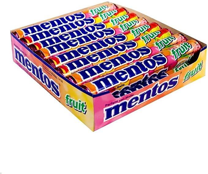 imagem de Goma Masc Mentos Stick Frutas 37,5G