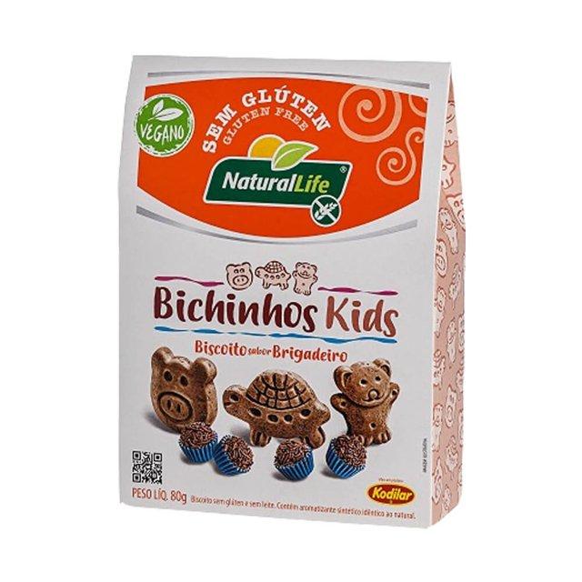 imagem de Biscoito Natural Life Kids Brig Sem Gluten 80G