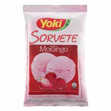 imagem de Po Para  Sorvete Yoki Morango 150G