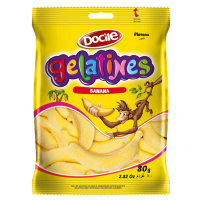 imagem de Bala Docile Gelatines Banana 80G