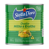 imagem de Dueto Ervilha E Milho Verde Stella Doro 170G