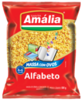 imagem de Macarrao Santa Amalia Ovos Alfabeto 500G