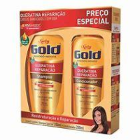 imagem de Kit Niely Gold Sh+Condicionador 300Ml Queratina