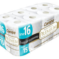 imagem de Papel Higienico Carinho Premium Neutro L16P15 F.D