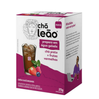 imagem de Cha Leao Gelado Preto/Ftas Verm Com 10