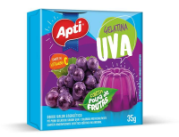 imagem de Gelatina Apti Uva 20G