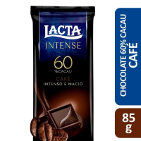 imagem de Chocolate Lacta Intense 60% Cacau Cafe 85G