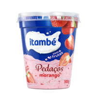 imagem de Iorgute Itambe Ped Ftas Morango 500G