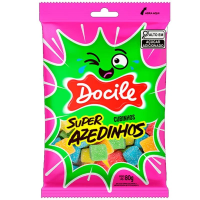 imagem de Bala Docile Super Azedinhos Piramide 80G