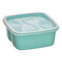 imagem de Pote Herm. Quadrado Raso 700Ml