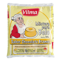 imagem de Mistura Para Bolo Vilma Chocolate Branco 400G