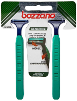 imagem de Aparelho De Barbear Bozzano Sensitive 2 Lam Com 2
