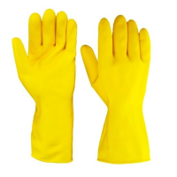 imagem de Luva Imbatex Latex Amarelo Tamanho Xg