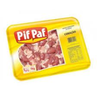 imagem de Carne Frango Pif Paf Coracao Congelado Bandeija 1Kg