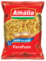 imagem de Macarrao Santa Amalia Ovos Parafuso 500G