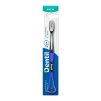 imagem de Escova De Dente Dentil 2 Em 1 Com Limp Lingua Macia