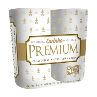 imagem de Papel Higienico Carinho Premium Neutro 4 30M F.D